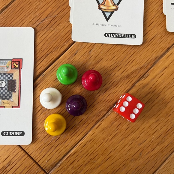 Vintage 90s Clue Parker Brothers Board Game - Picture 7 of 8